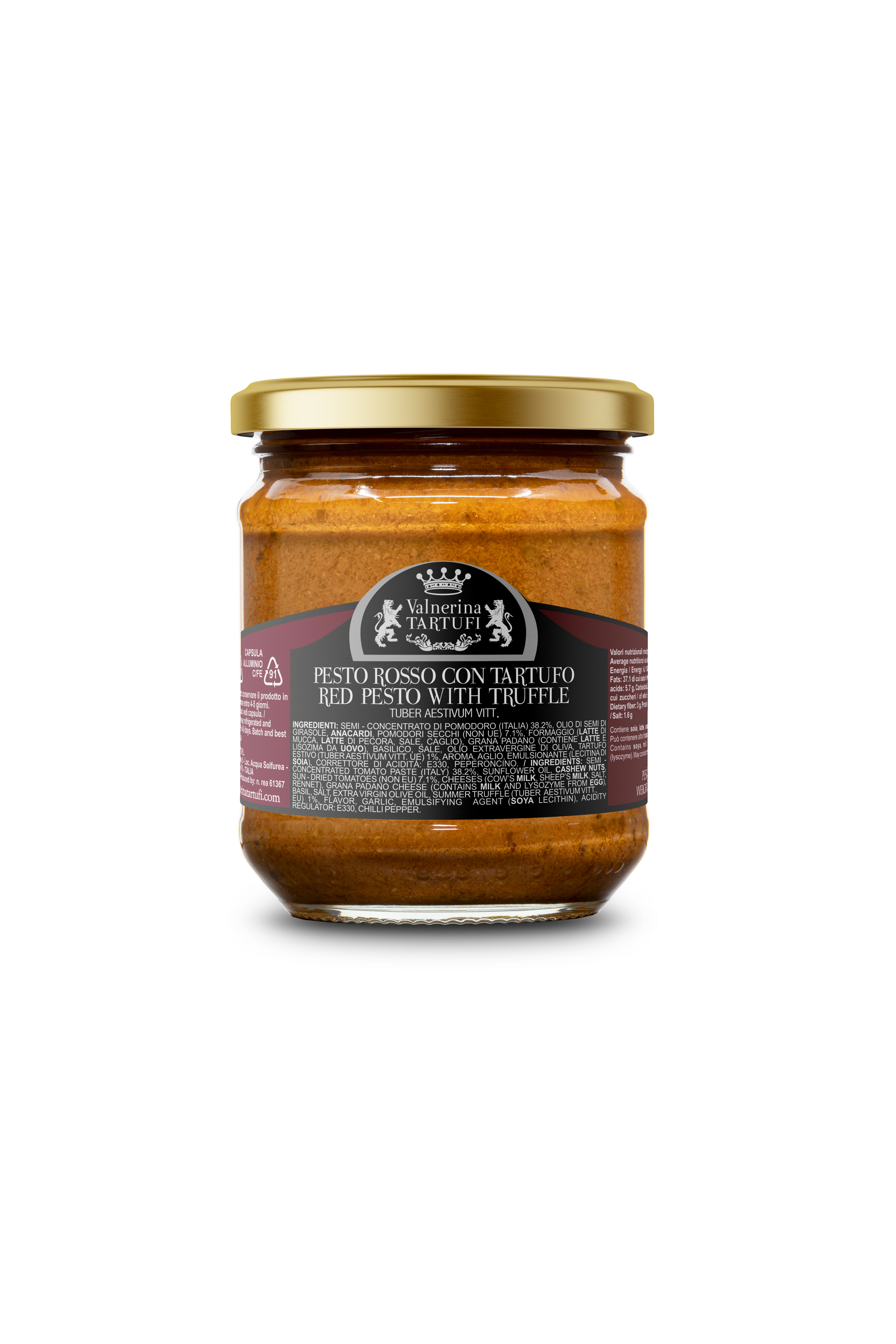 Red Pesto with Summer Truffle
